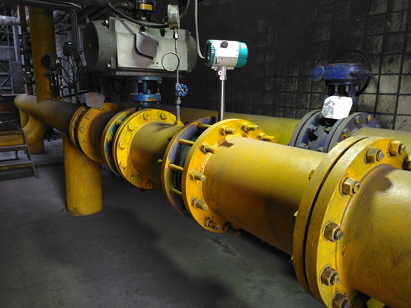 插入式電磁流量計(jì)安裝現(xiàn)場